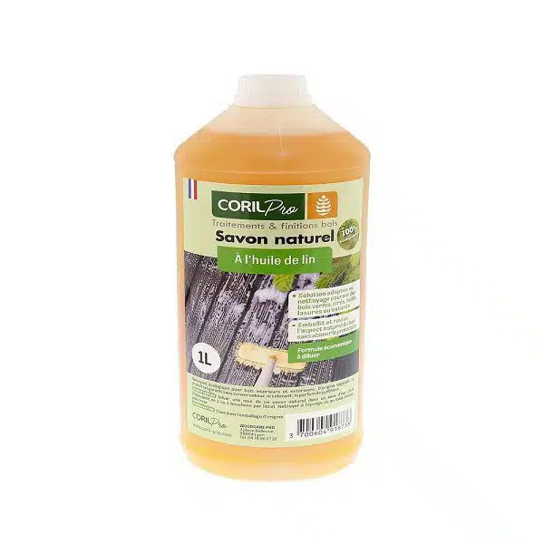 savon naturel a l'huile de lin